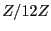 $Z/12Z$